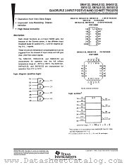 SN54LS132FK datasheet pdf Texas Instruments