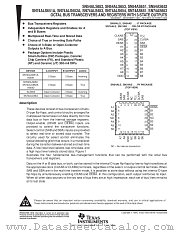 SN54AS651FK datasheet pdf Texas Instruments
