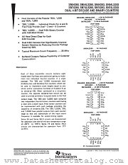 SN54390W datasheet pdf Texas Instruments