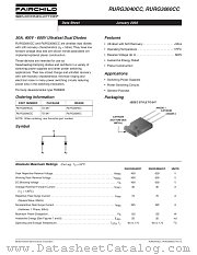 RURG3040 datasheet pdf Fairchild Semiconductor