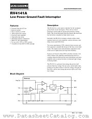 RV4141AN datasheet pdf Fairchild Semiconductor