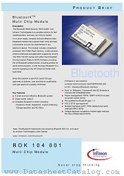 ROK104001 datasheet pdf Infineon