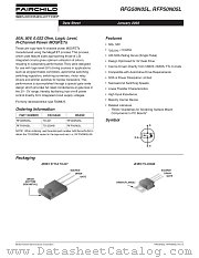 RFG50N05L datasheet pdf Fairchild Semiconductor