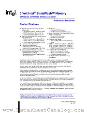 E28F640J3A-120 datasheet pdf Intel