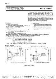 S-812C22AUA-C2C-T2 datasheet pdf Seiko Instruments Inc