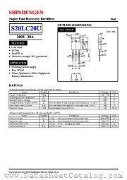 S20LC20 datasheet pdf Shindengen