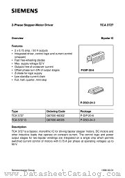 TCA3727G datasheet pdf Siemens