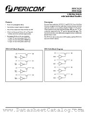 PI5C3125LE datasheet pdf Pericom Technology