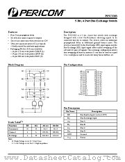 PI5C3383SE datasheet pdf Pericom Technology