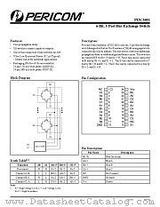 PI5C3401Q datasheet pdf Pericom Technology