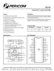PI6C106 datasheet pdf Pericom Technology