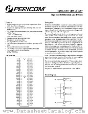 PI90LV387 datasheet pdf Pericom Technology