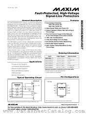 MAX4506EPA datasheet pdf MAXIM - Dallas Semiconductor
