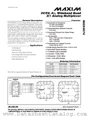 MAX4674EGP datasheet pdf MAXIM - Dallas Semiconductor