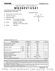 MG360V1US41 datasheet pdf TOSHIBA