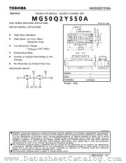 MG50Q2YS50A datasheet pdf TOSHIBA