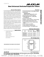 MAX7490EEE datasheet pdf MAXIM - Dallas Semiconductor