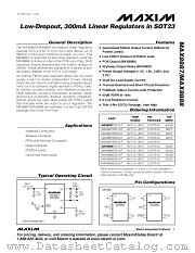 MAX8888EZK33-T datasheet pdf MAXIM - Dallas Semiconductor