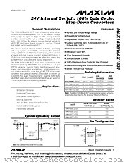 MAX1836EUT50 datasheet pdf MAXIM - Dallas Semiconductor