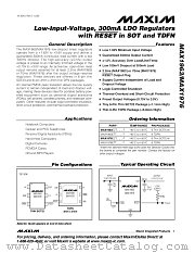 MAX1976ETT datasheet pdf MAXIM - Dallas Semiconductor