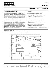 ML4812IP datasheet pdf Fairchild Semiconductor