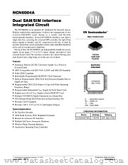 NCN6004AFTBR2 datasheet pdf ON Semiconductor