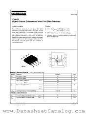 NDS8433 datasheet pdf Fairchild Semiconductor