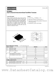 NDS9956 datasheet pdf Fairchild Semiconductor
