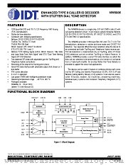 NW6006-XS datasheet pdf IDT