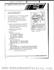 TA7270P datasheet pdf TOSHIBA