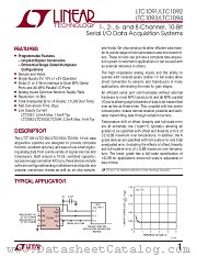 LTC1094ACN datasheet pdf Linear Technology