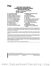 SB87C196KC20 datasheet pdf Intel