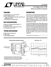 LTC1287CI datasheet pdf Linear Technology