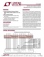 LTC1343I datasheet pdf Linear Technology