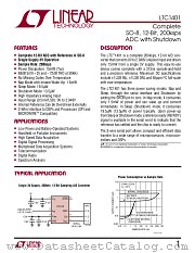 LTC1401IS8 datasheet pdf Linear Technology