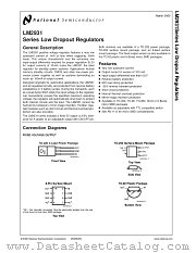 LM2931IBPX-3.3 datasheet pdf National Semiconductor