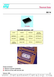 SO14 datasheet pdf ST Microelectronics