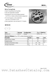 BBY65 datasheet pdf Infineon