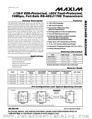 MAX3440EAPA datasheet pdf MAXIM - Dallas Semiconductor