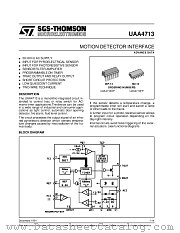 UAA4713 datasheet pdf ST Microelectronics