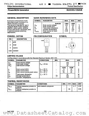 BUK445-100A datasheet pdf Philips