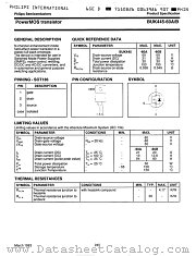 BUK445-60A datasheet pdf Philips