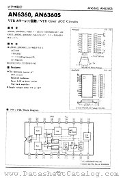 AN6360 datasheet pdf Matsushita Electric Works(Nais)