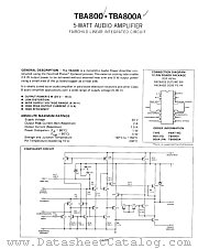 TBA800 datasheet pdf Fairchild Semiconductor