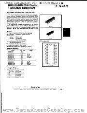 HM6208 datasheet pdf Hitachi Semiconductor