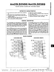AM25LS2569 datasheet pdf Advanced Micro Devices