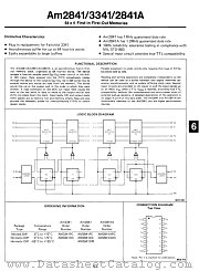 3341 datasheet pdf Advanced Micro Devices