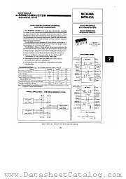 MC3441A datasheet pdf Motorola