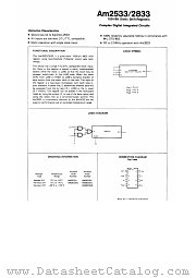 AM2833 datasheet pdf MSIS Semiconductor