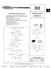 MC1539 datasheet pdf Motorola
